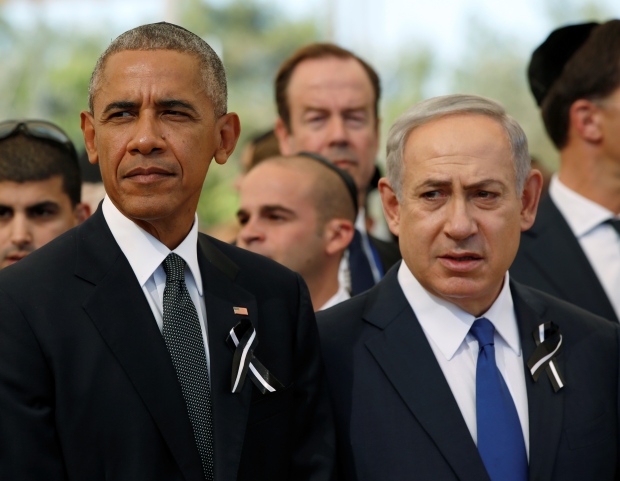 Presidents Obama and Prime Minister Netanyahu