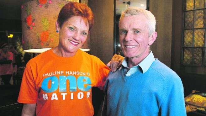 Pauline Hanson and Malcolm Roberts