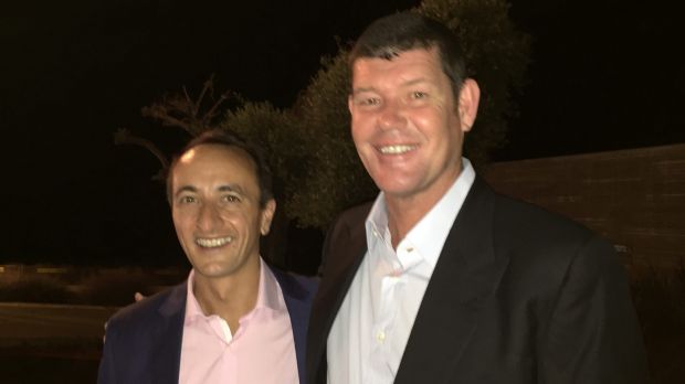 Dave Sharma and James Packer