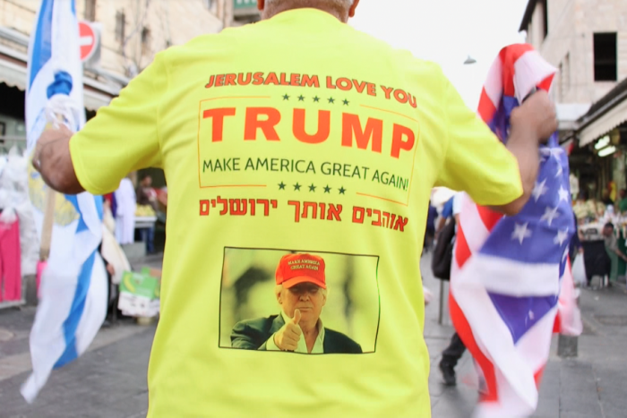 Trump Supporter in Israel