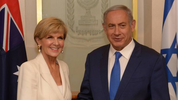 Prime Minister Netanyahu and Julie Bishop
