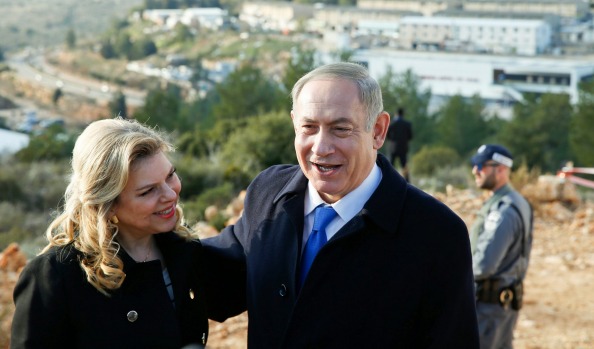 Prime Minister Netanyahu with his wife Sarah