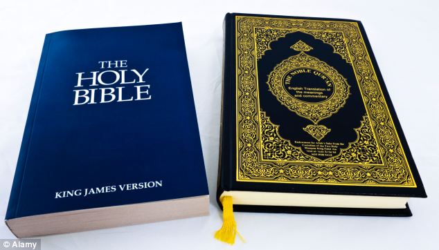 a new testament and a koran