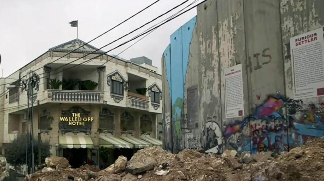 Walled off Hotel in Bethlehem