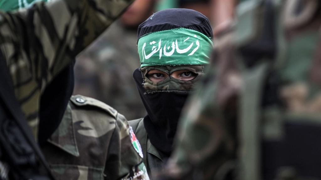 a masked fatah member