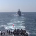 Japan naval fleet sets course for Mideast to safeguard oil supplies