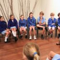 Moree Secondary College student Tayla Simpson inspired by BAMM Courage To Care exhibition