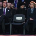 Camilla meets with Holocaust survivors in Poland