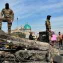 Rockets hit US coalition base in Baghdad