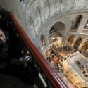 Crowds gather for Holy Fire ceremony at Jerusalem’s Holy Sepulchre