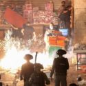 Israeli Police and Palestinians clash in Jerusalem