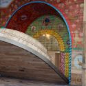 Ukraine unveils folding ‘pop-up book’ synagogue at site of Babyn Yar massacre