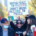 Photos: Thousands march again for Palestine after ceasefire