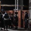 Police confront worshippers after stand-off at Melbourne synagogue